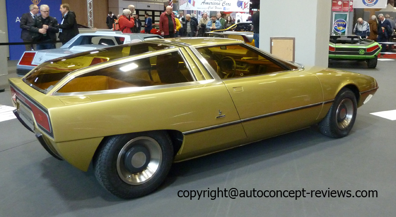 Bertone Camargue Project on Citroen GS elements 1972 